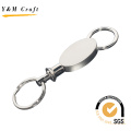 Wholesale Keychain New Design Steering Wheel Metal Key Ring Keychain (Y02423)